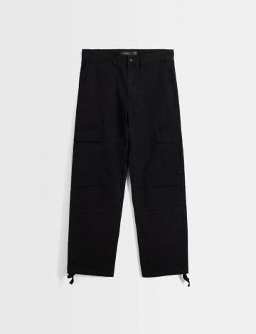 Pantaloni Bershka, negru