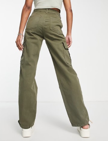 Pantaloni Stradivarius, verde