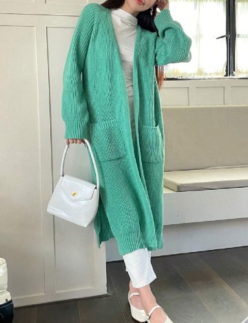 Cardigan SHEIN, verde