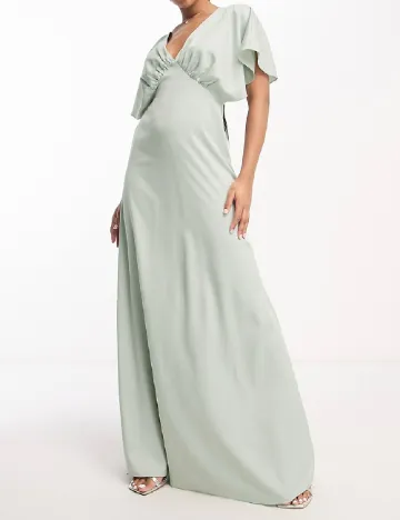 Rochie lunga Maya Deluxe, verde Verde