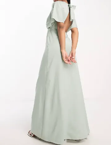 Rochie lunga Maya Deluxe, verde Verde