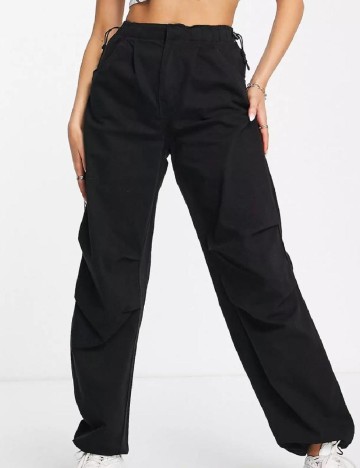 Pantaloni Bershka, negru