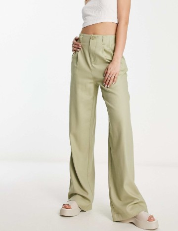 Pantaloni Stradivarius, verde