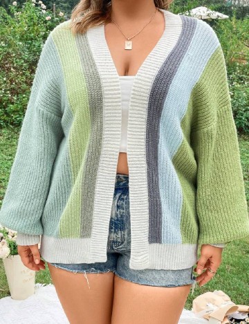 Cardigan SHEIN CURVE, mix culori