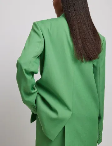 Sacou Oversize NA-KD, verde Verde