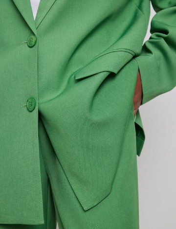 Sacou Oversize NA-KD, verde