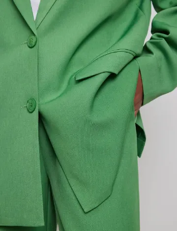 Sacou Oversize NA-KD, verde Verde