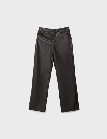 Pantaloni Stradivarius, maro inchis