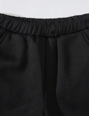 Pantaloni Shein Kids, negru