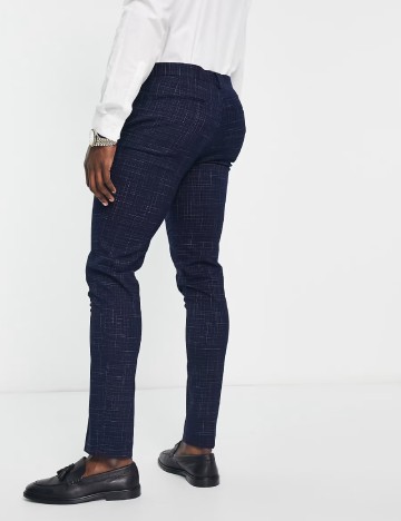 Pantaloni ASOS, bleumarin