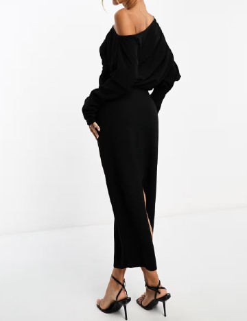 Rochie medie ASOS, negru