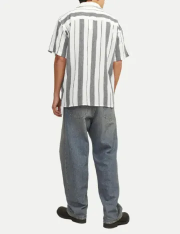 Camasa Jack&Jones, alb/gri Alb