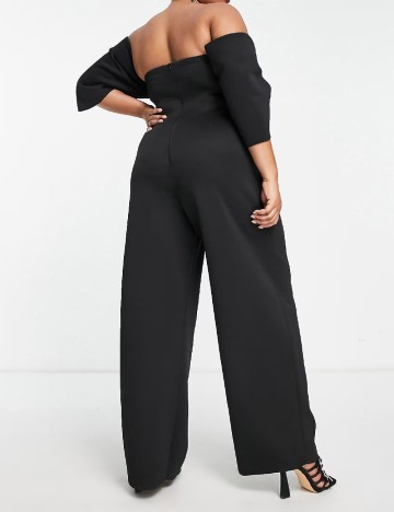 Salopeta ASOS Curve, negru