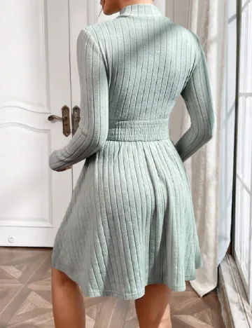 Rochie scurta SHEIN, verde Verde