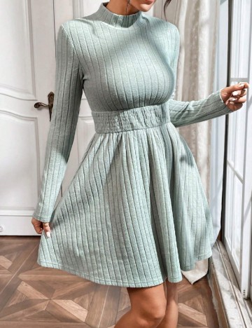 Rochie scurta SHEIN, verde