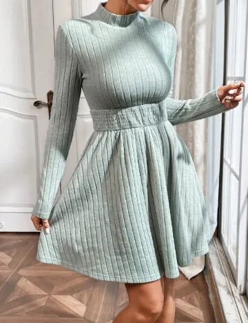 Rochie scurta SHEIN, verde Verde