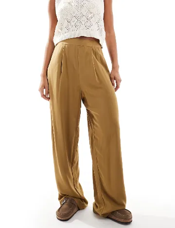 Pantaloni ASOS, kaki Maro