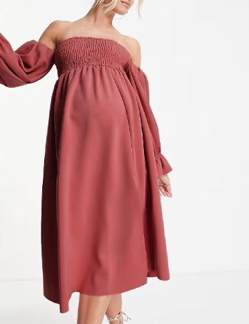 Rochie medie Asos Maternity, roz