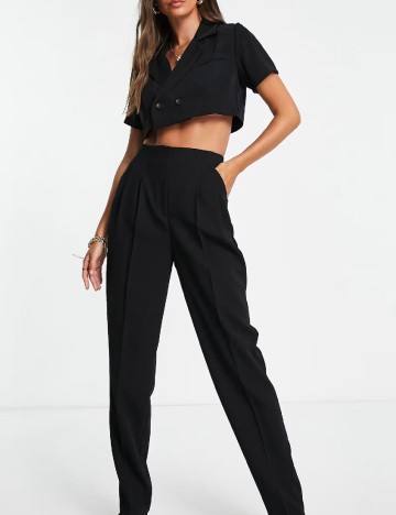 Pantaloni ASOS, negru