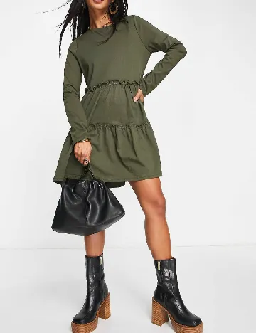 Rochie scurta River Island, verde Verde