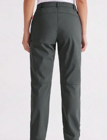 Pantaloni de ski SHEIN, gri