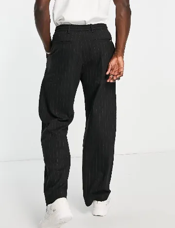 Pantaloni Pull&Bear, negru Negru