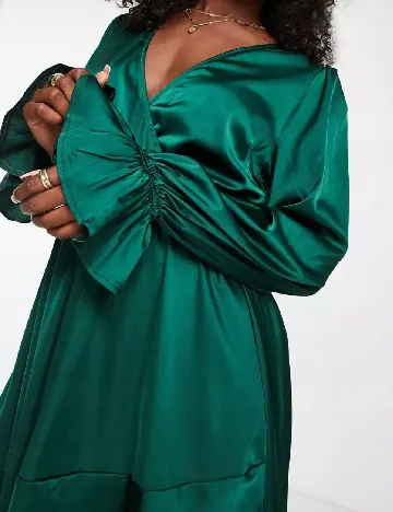 Rochie medie IN THE STYLE, verde Verde