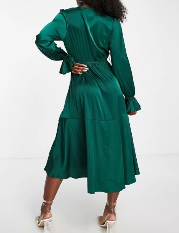 Rochie medie IN THE STYLE, verde