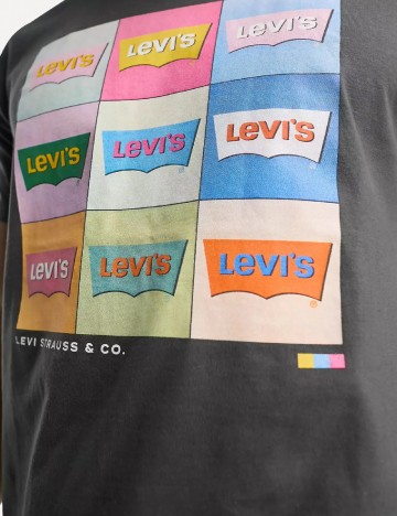 Tricou Levi S, gri