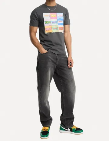 Tricou Levi S, gri Gri