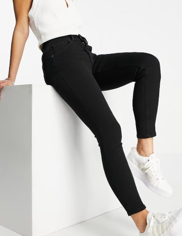 Blugi Pull&Bear, negru