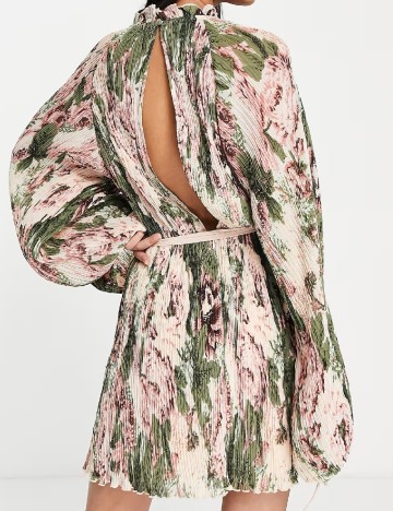 Rochie scurta ASOS, floral print