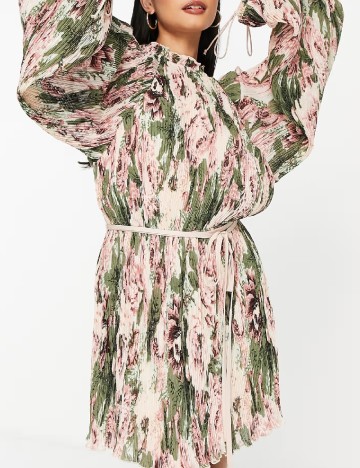 Rochie scurta ASOS, floral print