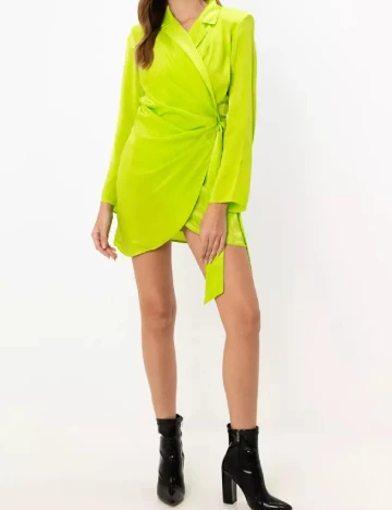 Rochie scurta ASOS, verde Verde