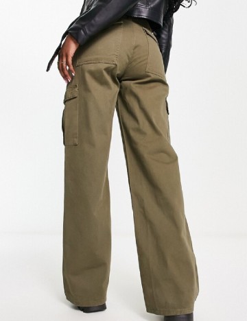 Pantaloni Pull&Bear, kaki