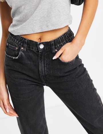 Blugi Pull&Bear, negru