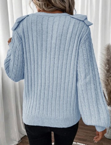 Cardigan SHEIN, bleu