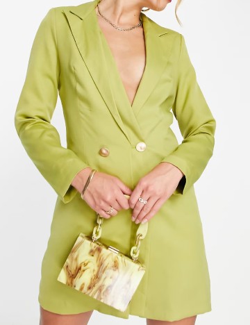 Rochie scurta extro&vert, verde