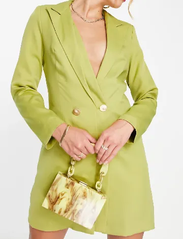 Rochie scurta extro&vert, verde Verde