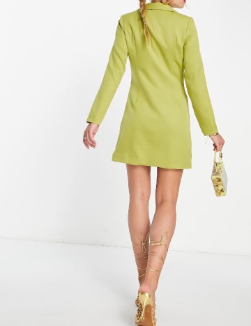 Rochie scurta extro&vert, verde