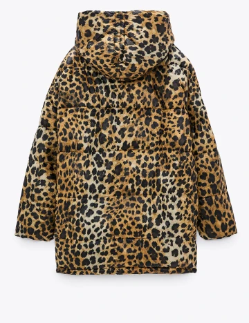 Geaca Zara, animal print