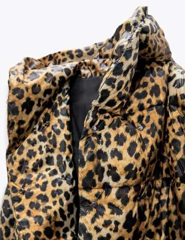 Geaca Zara, animal print