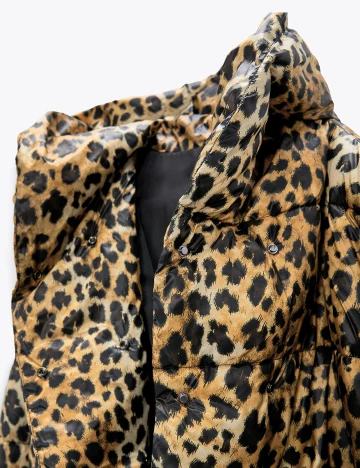 Geaca Zara, animal print