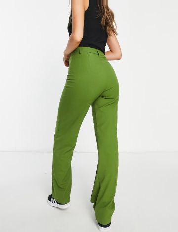 Pantaloni Pull&Bear, verde