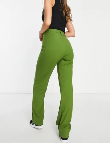 Pantaloni Pull&Bear, verde Verde