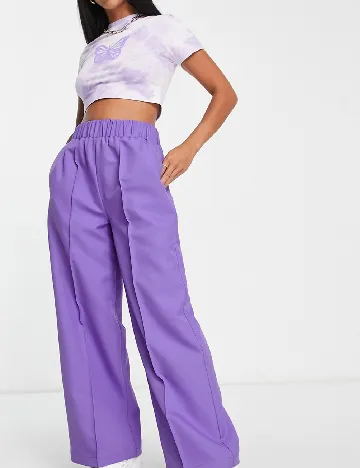 Pantaloni ASOS, mov Mov