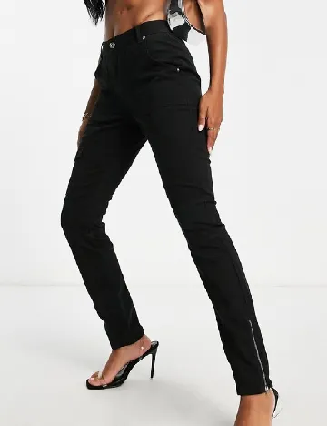 Pantaloni ASOS, negru Negru