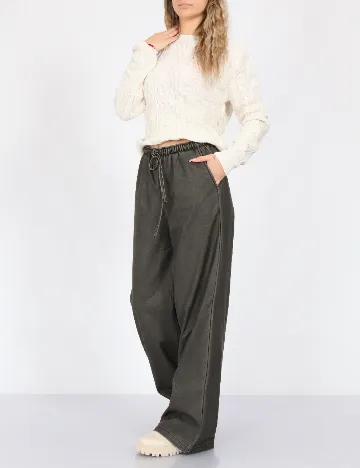 Pantaloni Stradivarius, gri Gri