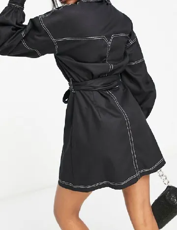 Rochie scurta ASOS, negru Negru