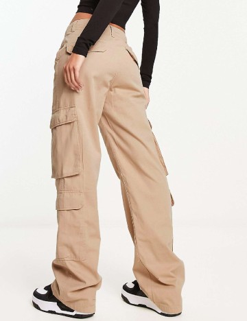 Pantaloni Bershka, maro